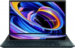 Ноутбук Asus UX582LR-H2005T Core i7 10870H/16Gb/SSD1Tb/NVIDIA GeForce RTX 3070 8Gb/15.6/OLED/Touch/4K 3840x2160/Windows 10/blue/WiFi/BT/Cam