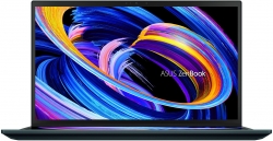Ноутбук Asus UX582LR-H2005T Core i7 10870H/16Gb/SSD1Tb/NVIDIA GeForce RTX 3070 8Gb/15.6/OLED/Touch/4K 3840x2160/Windows 10/blue/WiFi/BT/Cam