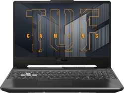 Ноутбук Asus TUF Gaming FX506HCB-HN1138 Core i5 11400H/8Gb/SSD512Gb/NVIDIA GeForce RTX 3050 4Gb/15.6/FHD 1920x1080/noOS/grey/WiFi/BT/Cam