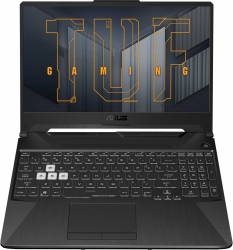 Ноутбук Asus TUF Gaming FX506HCB-HN1138 Core i5 11400H/8Gb/SSD512Gb/NVIDIA GeForce RTX 3050 4Gb/15.6/FHD 1920x1080/noOS/grey/WiFi/BT/Cam