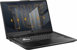Ноутбук Asus TUF Gaming FX706HCB-HX111 Core i5 11400H/8Gb/SSD512Gb/NVIDIA GeForce RTX 3050 4Gb/17.3/FHD 1920x1080/noOS/grey/WiFi/BT/Cam