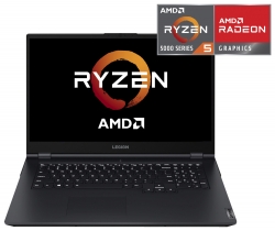 Ноутбук Lenovo Legion 5 17ACH6 Ryzen 5 5600H/8Gb/SSD512Gb/NVIDIA GeForce RTX 3050 4Gb/17.3/FHD 1920x1080/Windows 10/dk.blue/WiFi/BT/Cam
