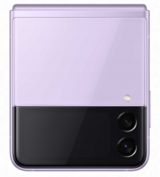Смартфон Samsung SM-F711B Galaxy Z Flip3 128Gb 8Gb фиолетовый раскладной 3G 4G 2Sim 6.7 1080x2640 Android 11 12Mpix 802.11 a/b/g/n/ac NFC GPS GSM90