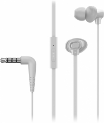 Гарнитура вкладыши Panasonic RP-TCM130GEW 1.2м белый проводные в ушной раковине