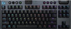 Клавиатура Logitech G915 TKL Lightspeed механическая черный USB беспроводная BT/Radio slim Multimedia for gamer LED