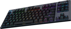 Клавиатура Logitech G915 TKL Lightspeed механическая черный USB беспроводная BT/Radio slim Multimedia for gamer LED
