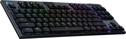 Клавиатура Logitech G915 TKL Lightspeed механическая черный USB беспроводная BT/Radio slim Multimedia for gamer LED