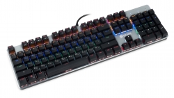 Клавиатура Oklick 970G Dark Knight механическая черный/серебристый