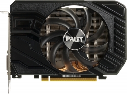 Видеокарта Palit PCI-E PA-GTX1660Ti STORMX 6G NVIDIA GeForce GTX 1660TI 6144Mb 192 GDDR6 1500/12000 DVIx1/HDMIx1/DPx1/HDCP Ret