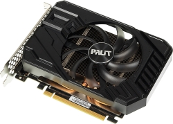 Видеокарта Palit PCI-E PA-GTX1660Ti STORMX 6G NVIDIA GeForce GTX 1660TI 6144Mb 192 GDDR6 1500/12000 DVIx1/HDMIx1/DPx1/HDCP Ret