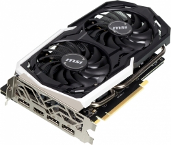 Видеокарта MSI PCI-E GTX 1660 Ti ARMOR 6G OC NVIDIA GeForce GTX 1660TI 6144Mb 192 GDDR6 1536/12000/HDMIx1/DPx3/HDCP Ret