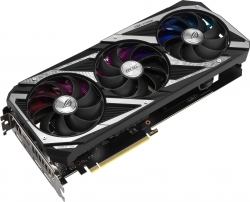 Видеокарта Asus PCI-E 4.0 ROG-STRIX-RTX3060-12G-GAMING NVIDIA GeForce RTX 3060 12288Mb 192 GDDR6 1777/15000/HDMIx2/DPx3/HDCP Ret