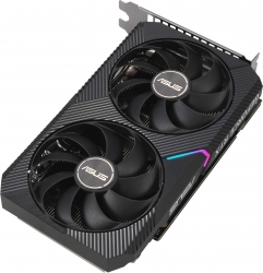 Видеокарта Asus DUAL-RTX3060-12G-V2 LHR NVIDIA GeForce RTX 3060 12288Mb 192 GDDR6 1777/15000/HDMIx1/DPx3/HDCP Ret