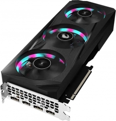 Видеокарта Gigabyte PCI-E 4.0 GV-N3060AORUS E-12GD NVIDIA GeForce RTX 3060 12288Mb 192 GDDR6 1867/15000/HDMIx2/DPx2/HDCP Ret