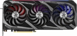 Видеокарта Asus PCI-E 4.0 ROG-STRIX-RTX3070-8G-GAMING NVIDIA GeForce RTX 3070 8192Mb 256 GDDR6 1725/14000/HDMIx2/DPx3/HDCP Ret