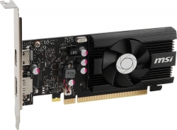 Видеокарта MSI GT 1030 2GD4 LP OC NVIDIA GeForce  2048Mb 64 DDR4 1189/2100 Ret low profile