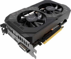 Видеокарта Asus PCI-E TUF-GTX1660TI-T6G-EVO-GAMING NVIDIA GeForce GTX 1660TI 6144Mb 192 GDDR6 1815/14000 DVIx1/HDMIx2/DPx1/HDCP Ret