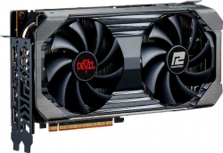 Видеокарта PowerColor PCI-E 4.0 AXRX 6600XT 8GBD6-3DHE/OC AMD Radeon RX 6600XT 8192Mb 128 GDDR6 2428/16000/HDMIx1/DPx3/HDCP Ret