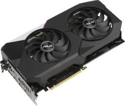 Видеокарта Asus DUAL-RTX3070-O8G-V2 LHR NVIDIA GeForce RTX 3070 8192Mb 256 GDDR6 1770/14000/HDMIx2/DPx3/HDCP Ret