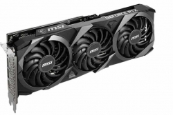 Видеокарта MSI PCI-E 4.0 RTX 3060 Ti VENTUS 3X 8G OC LHR NVIDIA GeForce RTX 3060Ti 8192Mb 256 GDDR6 1695/14000/HDMIx1/DPx3/HDCP Ret