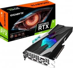 Видеокарта Gigabyte PCI-E 4.0 GV-N3080GAMINGOC WB-10GD NVIDIA GeForce RTX 3080 10240Mb 320 GDDR6X 1800/19000/HDMIx2/DPx3/HDCP Ret