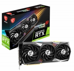 Видеокарта MSI PCI-E 4.0 RTX 3080 GAMING Z TRIO 10G NVIDIA GeForce RTX 3080 10240Mb 320 GDDR6X 1830/19000/HDMIx1/DPx3/HDCP Ret