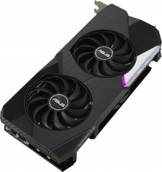 Видеокарта Asus DUAL-RX6700XT-12G AMD Radeon RX 6700XT 12288Mb 192 GDDR6 2424/16000/HDMIx1/DPx3/HDCP Ret