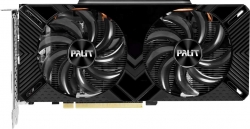 Видеокарта Palit PA-GTX1660SUPER GP OC 6G NVIDIA GeForce GTX 1660SUPER 6144Mb 192 GDDR6 1530/14000 DVIx1/HDMIx1/DPx1/HDCP Ret