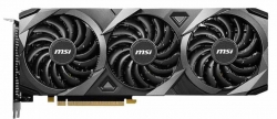 Видеокарта MSI PCI-E 4.0 RTX 3060 VENTUS 3X 12G OC NVIDIA GeForce RTX 3060 12288Mb 192 GDDR6 1680/15000/HDMIx1/DPx3/HDCP Ret