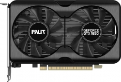 Видеокарта Palit PA-GTX1650 GP 4G D6 NVIDIA GeForce GTX 1650 4096Mb 128 GDDR6 Ret