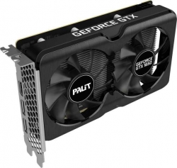 Видеокарта Palit PA-GTX1650 GP 4G D6 NVIDIA GeForce GTX 1650 4096Mb 128 GDDR6 Ret