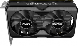 Видеокарта Palit PA-GTX1650 GP OC 4G D6 NVIDIA GeForce GTX 1650 4096Mb 128 GDDR6 Ret