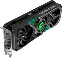 Видеокарта Palit PA-RTX3070TI GAMINGPRO 8G NVIDIA GeForce RTX 3070TI 8192Mb 256 GDDR6X 1575/19000/HDMIx1/DPx3/HDCP Ret