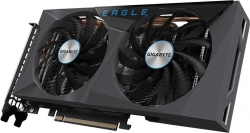 Видеокарта Gigabyte PCI-E 4.0 GV-N3060EAGLE OC-12GD 2.0 LHR NVIDIA GeForce RTX 3060 12288Mb 192 GDDR6 1807/15000/HDMIx2/DPx2/HDCP Ret