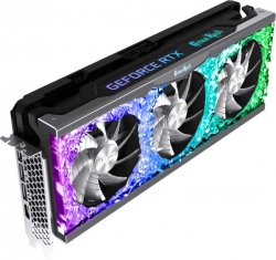 Видеокарта Palit PA-RTX3070 GAMEROCK OC 8G V1 LHR NVIDIA GeForce RTX 3070 8192Mb 256 GDDR6 Ret