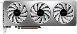 Видеокарта Gigabyte GV-N306TVISION OC-8GD 2.0 LHR NVIDIA GeForce RTX 3060Ti 8192Mb 256 GDDR6 1755/14000/HDMIx2/DPx2/HDCP Ret