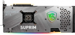 Видеокарта MSI PCI-E 4.0 RTX 3070 Ti SUPRIM X 8G NVIDIA GeForce RTX 3070TI 8192Mb 256 GDDR6X 1860/19000/HDMIx1/DPx3/HDCP Ret