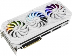 Видеокарта Asus PCI-E 4.0 ROG-STRIX-RTX3080-O10G-WHITE-V2 LHR NVIDIA GeForce RTX 3080 10240Mb 320 GDDR6X 1905/19000/HDMIx2/DPx3/HDCP Ret