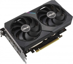 Видеокарта Asus DUAL-RTX3060-O12G-V2 LHR NVIDIA GeForce RTX 3060 12288Mb 192 GDDR6 1837/15000/HDMIx1/DPx3/HDCP Ret