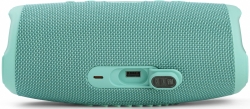 Колонка порт. JBL Charge 5 бирюзовый 40W 2.0 BT 15м 7500mAh (JBLCHARGE5TEAL)