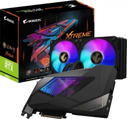 Видеокарта Gigabyte PCI-E 4.0 GV-N308TAORUSX W-12GD NVIDIA GeForce RTX 3080TI 12288Mb 384 GDDR6X 1770/19000 HDMIx3 DPx3 HDCP Ret