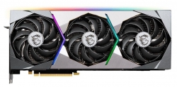 Видеокарта MSI PCI-E 4.0 RTX 3080 SUPRIM 10G LHR NVIDIA GeForce RTX 3080 10240Mb 320 GDDR6X 1815/19000 HDMIx1 DPx3 HDCP Ret