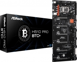 Материнская плата Asrock H510 PRO BTC+