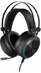 Наушники с микрофоном Оклик HS-L810G черный 2.2м мониторные оголовье SW-HG100