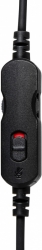 Наушники с микрофоном HyperX Cloud Stinger Core черный/синий 1.3м накладные оголовье HX-HSCSC-BK