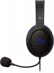 Наушники с микрофоном HyperX Cloud Chat PS4 черный 1.3м накладные оголовье HX-HSCCHS-BK/EM