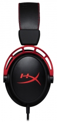 Наушники с микрофоном HyperX Cloud Alpha черный/красный 1.3м мониторные оголовье HX-HSCA-RD/EE