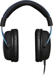 Наушники с микрофоном HyperX Cloud Blue for PS4 черный/голубой 1.3м накладные оголовье HX-HSCLS-BL/EM