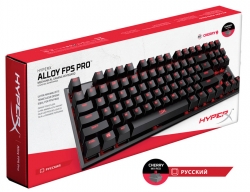 Клавиатура HyperX Alloy FPS Pro CherryMX Red механическая черный USB for gamer LED