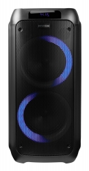 Минисистема Hyundai H-MC600 черный 600Вт FM USB BT SD/MMC